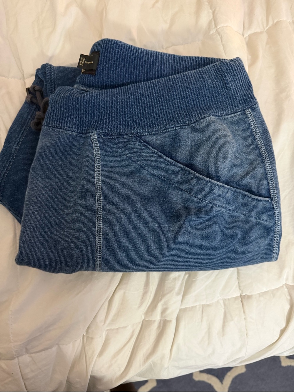 RRL Ralph Lauren Indigo Blue sweatpants size L - Picture 3 of 13